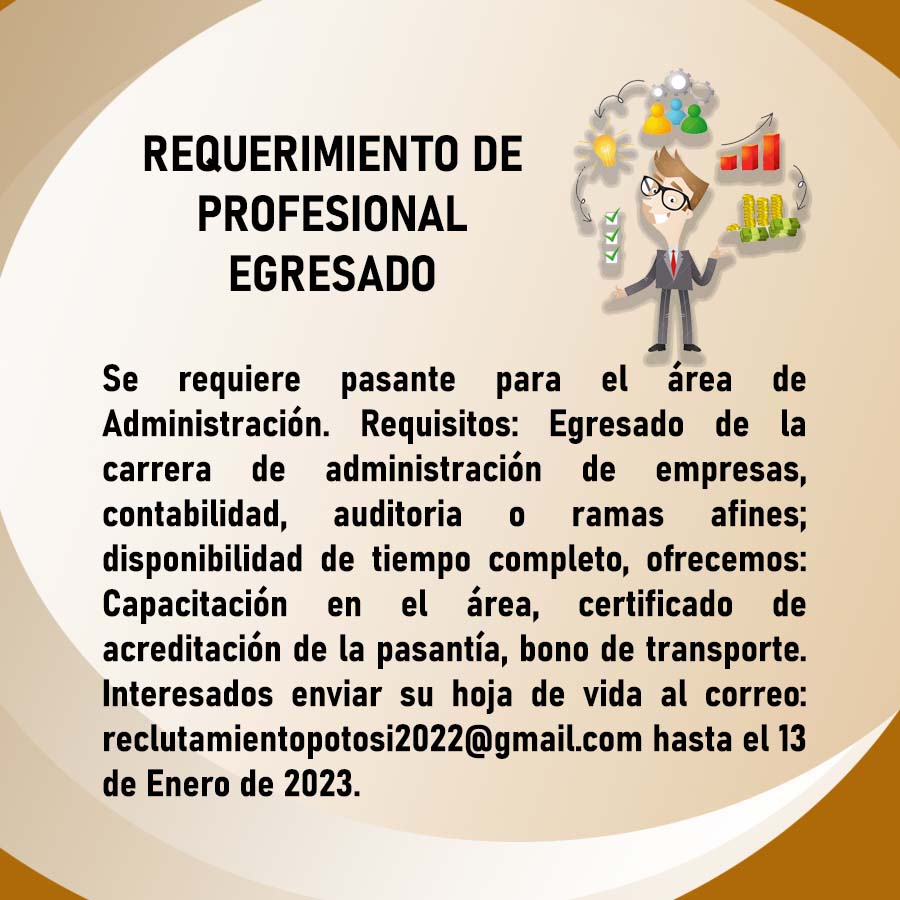 Requerimiento de personal Radio Kollasuyo