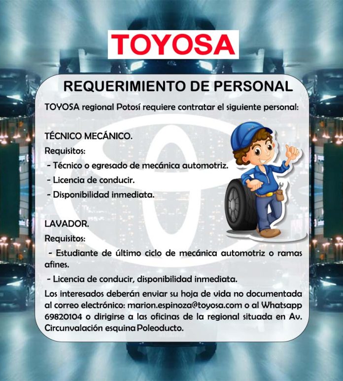 Requerimiento de Personal Radio Kollasuyo