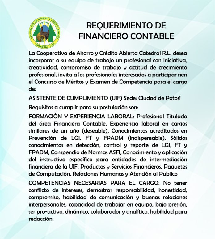 Requerimiento de Personal Radio Kollasuyo